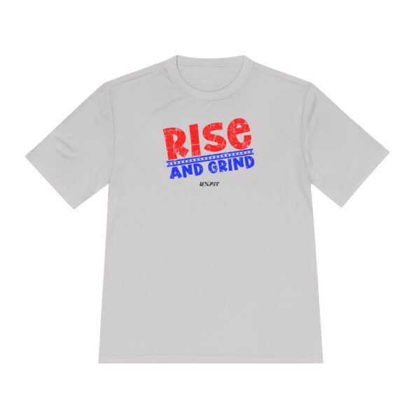 Unisex Moisture Wicking Tee - Rise and Grind - Image 10