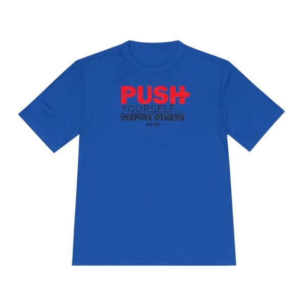 Unisex Moisture Wicking Tee - Push Yourself - Image 40