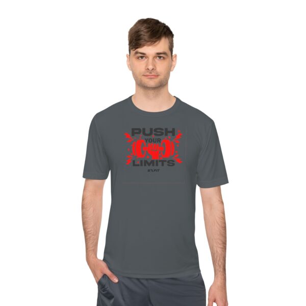 Unisex Moisture Wicking Tee - Push Your Limits - Image 46