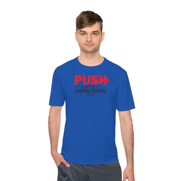 Unisex Moisture Wicking Tee - Push Yourself - Image 41