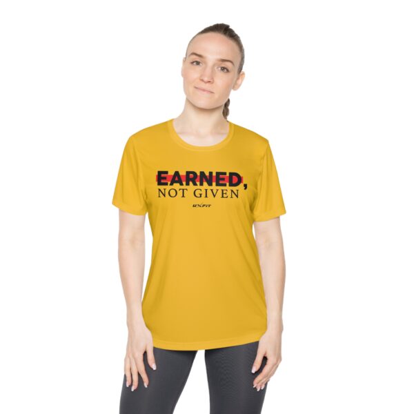 Ladies Competitor Tee - Earned, Not Given - Image 21