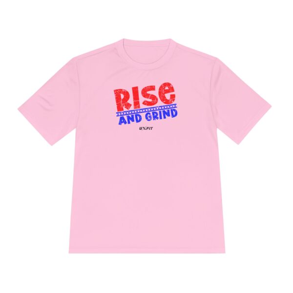 Unisex Moisture Wicking Tee - Rise and Grind - Image 37