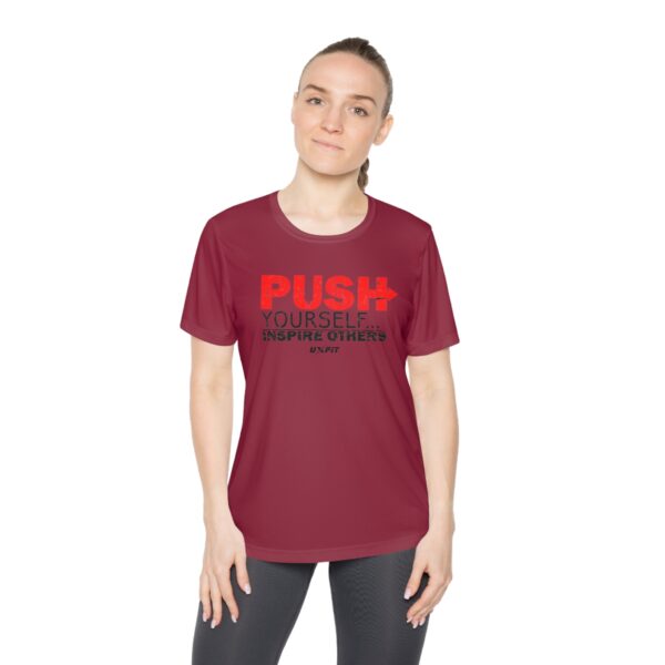 Ladies Competitor Tee - Push Yourself - Image 12