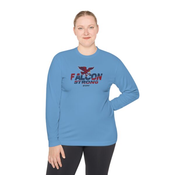 Unisex Lightweight Long Sleeve Tee - Falcon Strong - Image 34