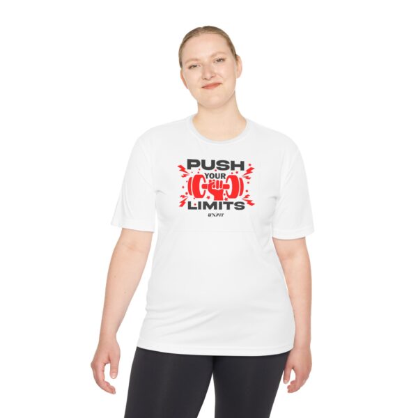 Unisex Moisture Wicking Tee - Push Your Limits - Image 9