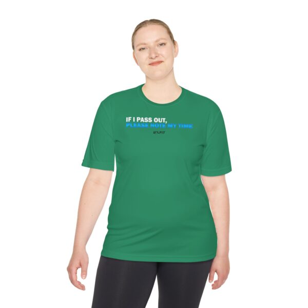 Unisex Moisture Wicking Tee - If I Pass Out... - Image 9