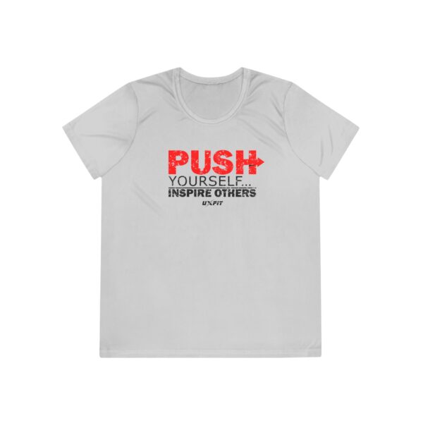 Ladies Competitor Tee - Push Yourself - Image 2