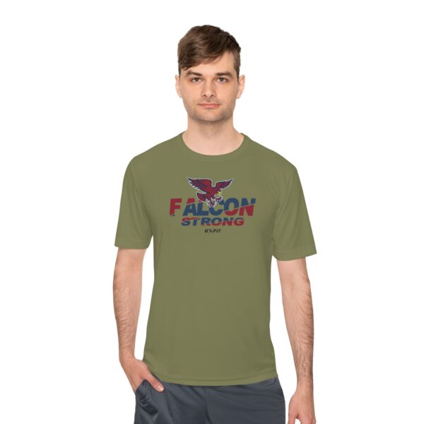 Unisex Moisture Wicking Tee - Falcon Strong - Image 15