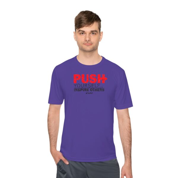 Unisex Moisture Wicking Tee - Push Yourself - Image 44