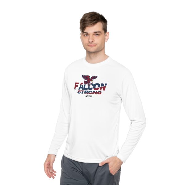 Unisex Lightweight Long Sleeve Tee - Falcon Strong - Image 48