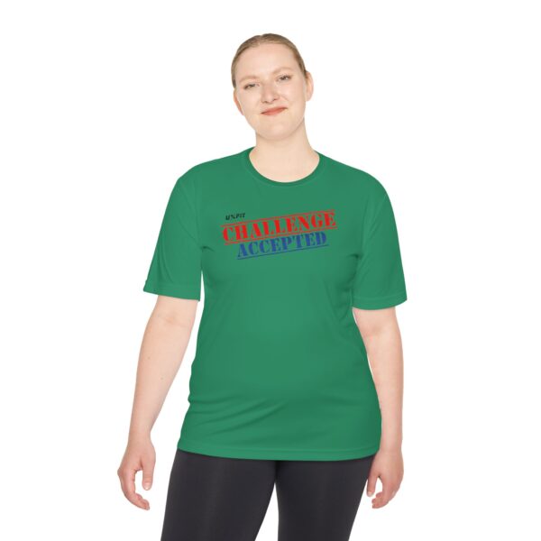 Unisex Moisture Wicking Tee - Challenge Accepted - Image 28