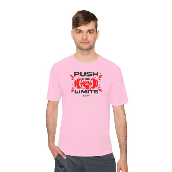 Unisex Moisture Wicking Tee - Push Your Limits - Image 38