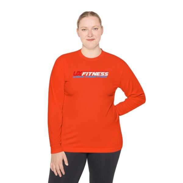 Unisex Lightweight Long Sleeve Tee - UX Fitness - Image 8