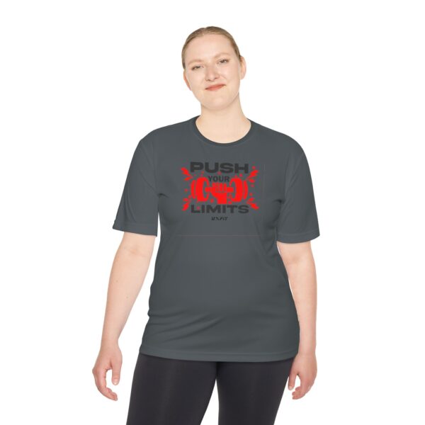 Unisex Moisture Wicking Tee - Push Your Limits - Image 47