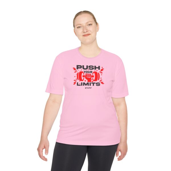 Unisex Moisture Wicking Tee - Push Your Limits - Image 39