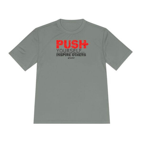 Unisex Moisture Wicking Tee - Push Yourself - Image 25