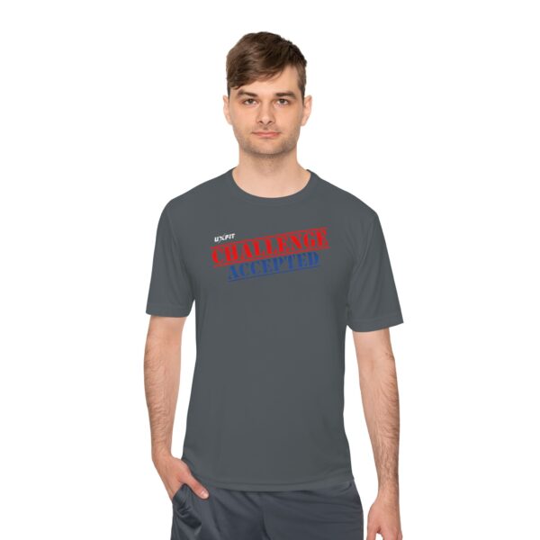 Unisex Moisture Wicking Tee - Challenge Accepted - Image 49