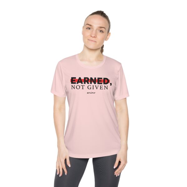 Ladies Competitor Tee - Earned, Not Given - Image 7