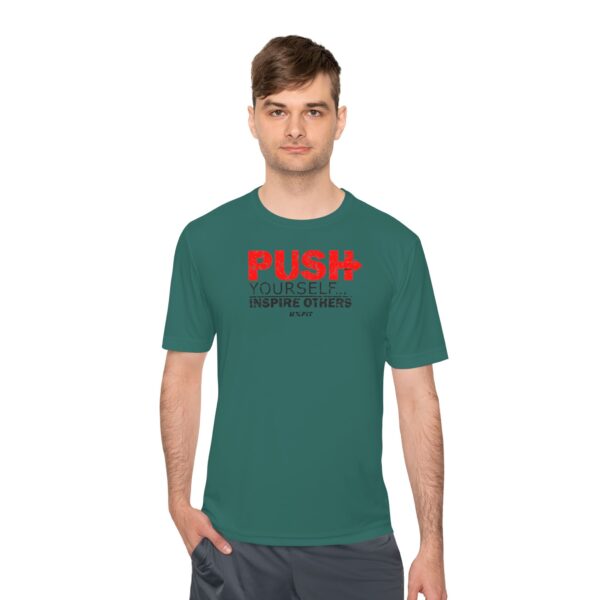 Unisex Moisture Wicking Tee - Push Yourself - Image 32