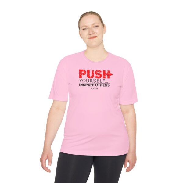 Unisex Moisture Wicking Tee - Push Yourself - Image 51